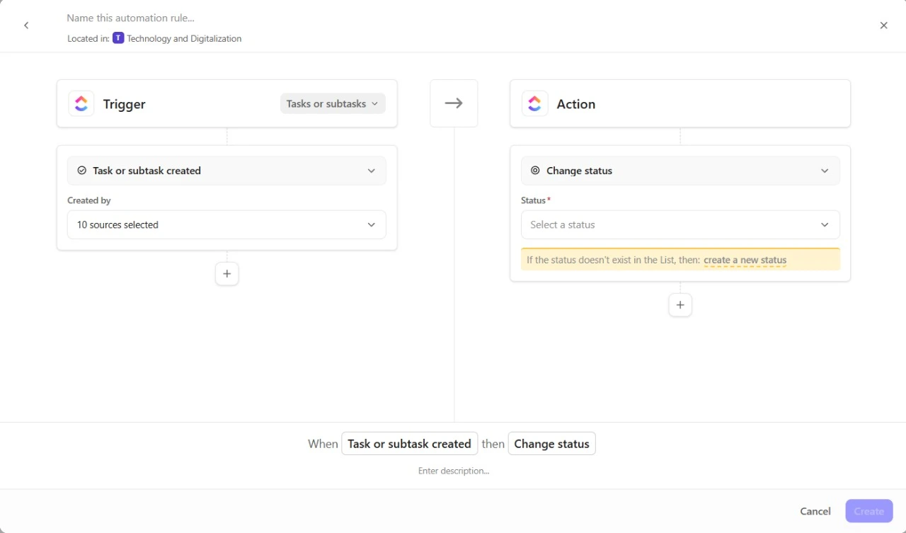 ClickUp Automation 