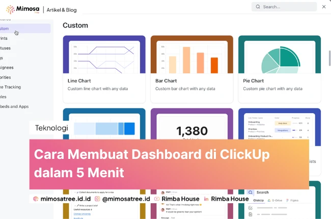 Cara Membuat Dashboard di ClickUp dalam 5 Menit (1)