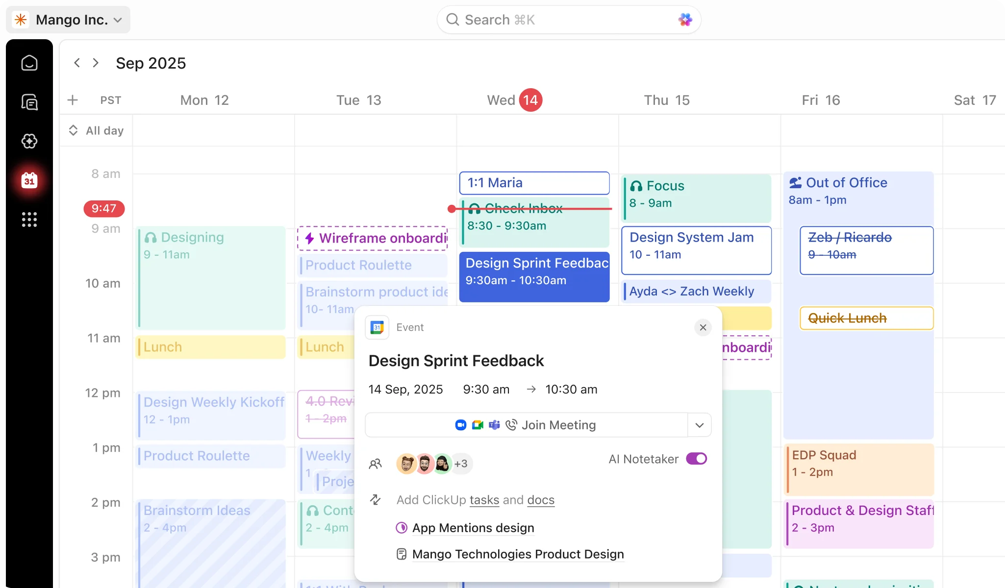 Cu Calendar