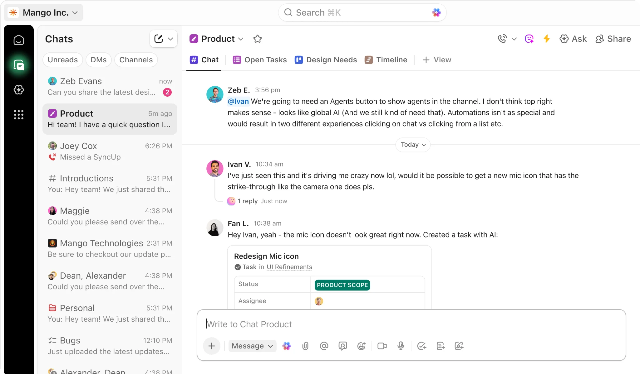 Kolaborasi Tim Di Clickup