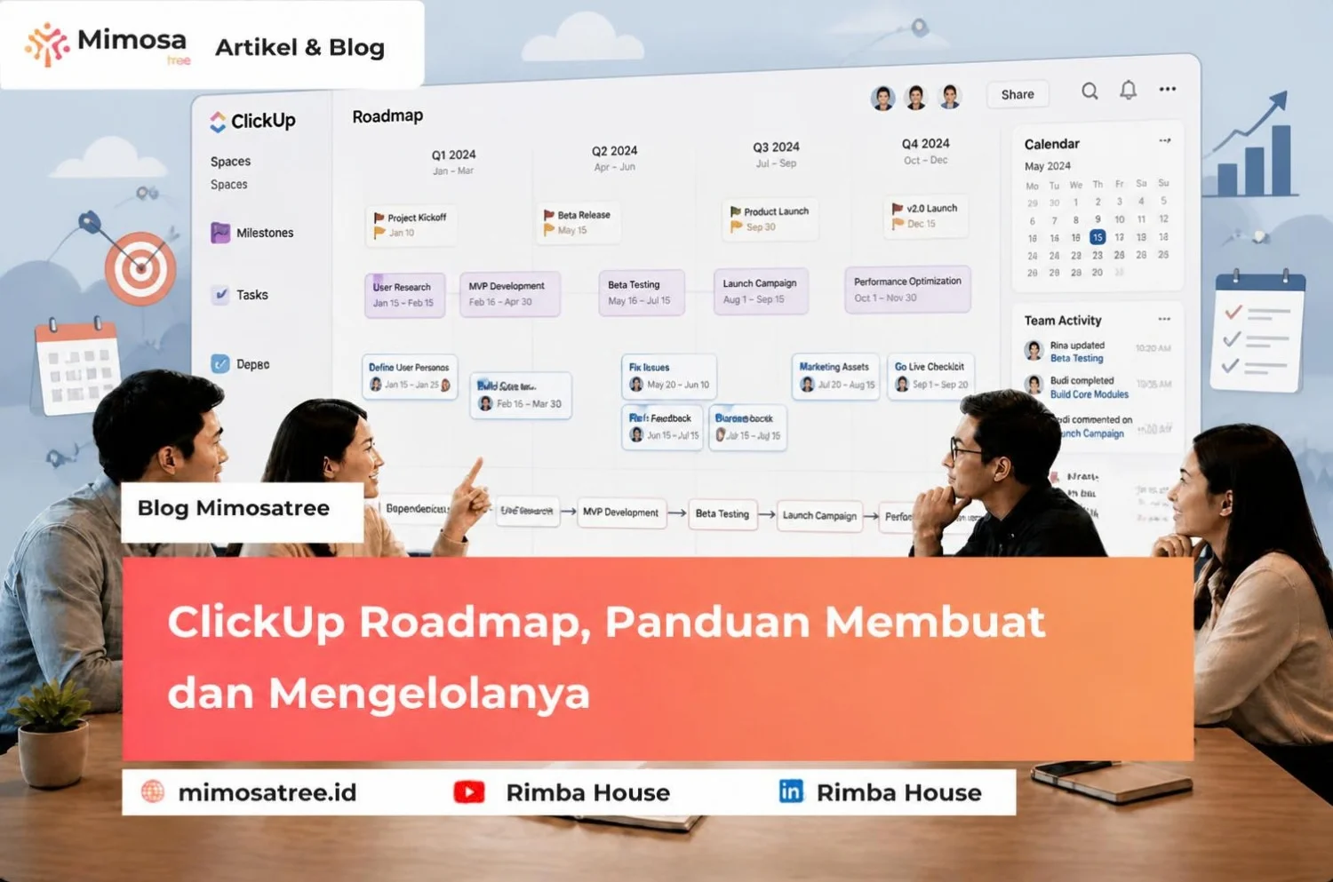 Clickup Roadmap  Panduan Membuat Dan Mengelolanya