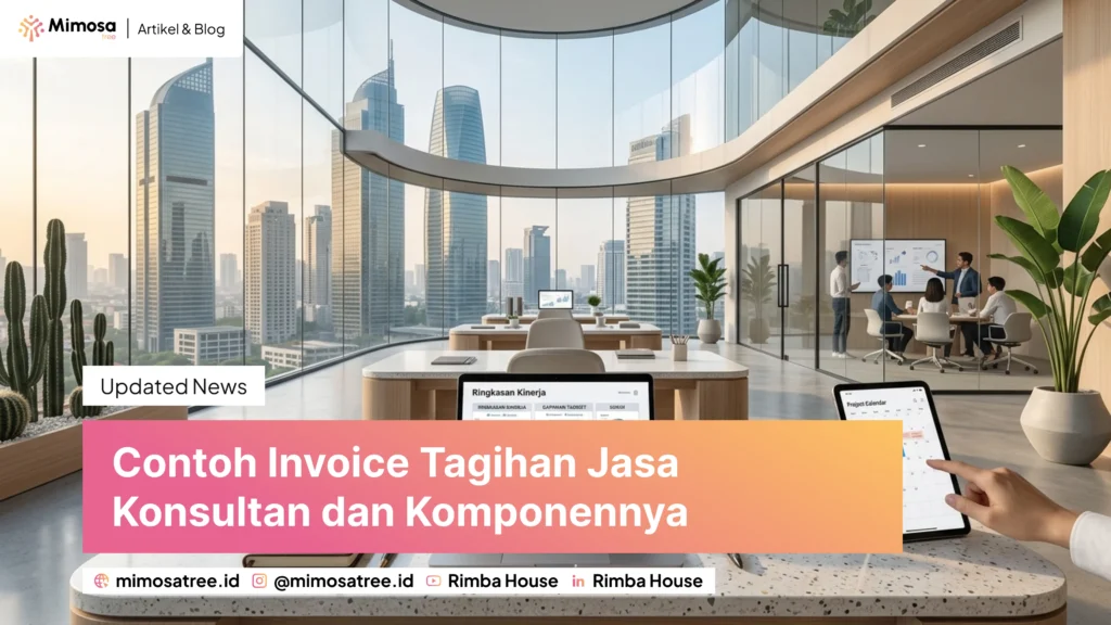 Contoh Invoice Tagihan Jasa Konsultan Dan Komponennya