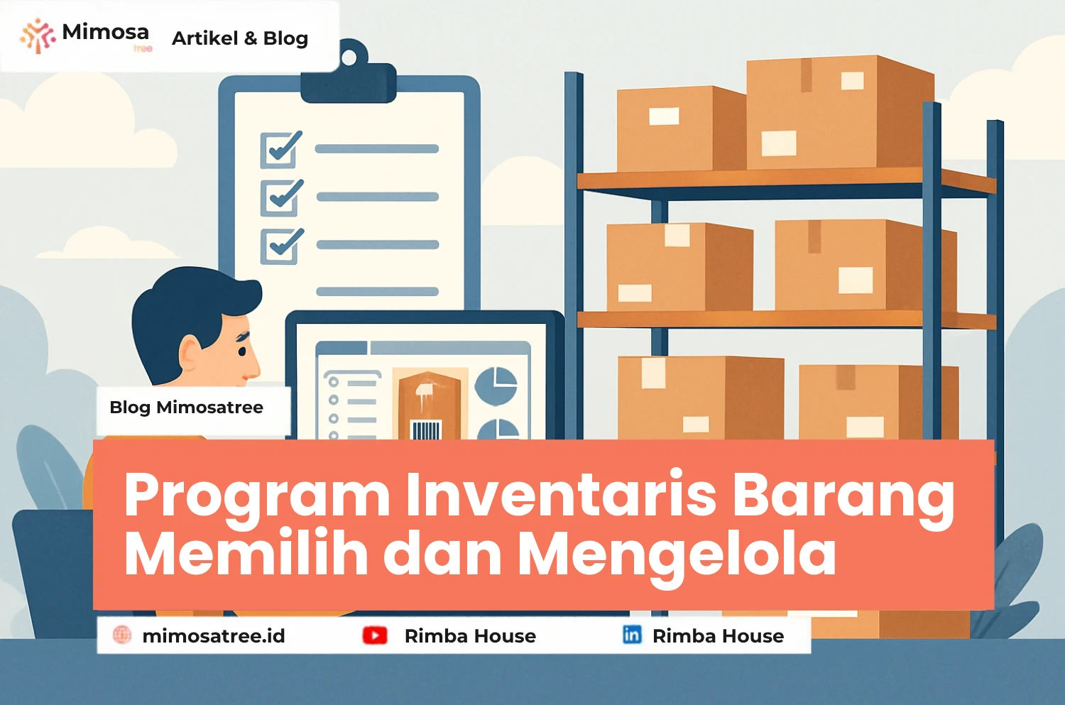 Program Inventaris Barang Memilih dan Mengelola